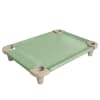 Acrimet Cooling Elevated Pet Dog Bed Cot for Small Dogs Green Color 708.1 - Image 4 of 0