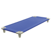 Acrimet Premium Stackable Nap Cot Stainless Steel Tubes Blue 713.1 - Image 1 of 0