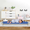 Acrimet Premium Stackable Nap Cot Stainless Steel Tubes Blue 713.1 - Image 4 of 0