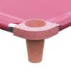 Acrimet Premium Stackable Nap Cot Stainless Steel Tubes Pink 715.1 - Image 2 of 0