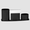 Acrimet Millennium Desk Organizer Pencil Paper Clip Cup Holder (With Paper) (Black Color) Code 740.4 - Image 2 of 0