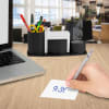 Acrimet Millennium Desk Organizer Pencil Paper Clip Cup Holder (With Paper) (Black Color) Code 740.4 - Image 4 of 0