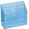 Acrimet Horizontal Triple File Folder Organizer (Clear Blue Color) Code 860.2 - Image 1 of 0