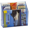 Acrimet Horizontal Triple File Folder Organizer (Clear Blue Color) Code 860.2 - Image 5 of 0