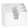 Acrimet Horizontal Triple File Folder Organizer (Solid White Color) Code 860.BO - Image 1 of 0
