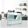 Acrimet Pocket File Holder Horizontal Design Brochure Display (for Wall Mount or Countertop Use) (Removable Supports Included) (Letter Size) (Clear Green Color) Code 862.3 - Image 3 of 0