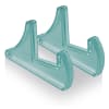 Acrimet Pocket File Holder Horizontal Design Brochure Display (for Wall Mount or Countertop Use) (Removable Supports Included) (Letter Size) (Clear Green Color) Code 862.3 - Image 5 of 0