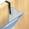 Acrimet Wall-Mounted Modular File Holder (Clear Blue Color) 2 Pack Code 867.3 - Image 4 of 0
