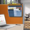 Acrimet Wall-Mounted Modular File Holder (Clear Blue Color) 2 Pack Code 867.3 - Image 5 of 0