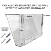 Acrimet Wall-Mounted Modular File Holder (Crystal Color) 3  Pack Code 868.1 - Image 2 of 0