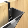 Acrimet Wall-Mounted Modular File Holder (Solid Black Color) 3 Pack Code 868.5 - Image 5 of 0