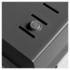 Acrimet 4 X 6 Card File Holder Organizer Metal Base Heavy Duty (Gray Color with Crystal Plastic Lid Cover) Code 922.3 - Image 5 of 0