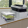 Acrimet Traditional Letter Tray 3 Tier Front Load Design (Clear Crystal) - Image 5 of 0