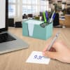 Acrimet Desk Organizer Pencil Paper Clip Holder (Solid Green Color) (With Paper) - Image 4 of 0