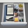 Acrimet Desk Drawer Organizer Clear Crystal 8 Pack 970.0 - Image 4 of 0