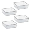 Acrimet Desk Drawer Organizer Clear Crystal 4 Pack 973.4 - Image 1 of 0