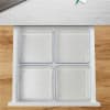 Acrimet Desk Drawer Organizer Clear Crystal 4 Pack 973.4 - Image 3 of 0