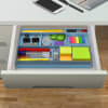Acrimet Drawer Organizer (Solid Blue Color) Code 977.AO - Image 4 of 0