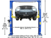 Atlas XH-PRO-9D 2 Post Auto Lift - Image 2 of 0