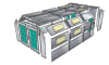 PBCF14927H Cross Flow Bridge Exhaust Automotive Paint Booth - Image 3 of 0