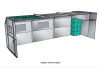 Semi Down Horseshoe Bridge Exhaust Automotive Paint Booth - Image 4 of 0
