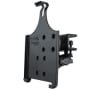 RAM glare shield clamp mount with EZ-Rollâ€™r cradle for iPad mini, featuring adjustable double socket arm for secure and convenient viewing. - Image 2 of 0