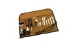 Pilot Tool Kit laid out with aviation tools, including wrenches, pliers, spark plug socket, and safety wire, all organized in a roll-up pouch. - Image 1 of 0