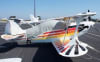 Aviat Christen Eagle with custom Silver Sunbrella canopy, engine, propeller, wing, and tail covers protecting from sun, snow, ice, and hail. - Image 3 of 0