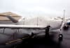 Beech Bonanza aircraft fully outfitted with custom Sunbrella covers, with full protection against sun, snow, and hail. - Image 1 of 0
