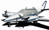 Beech Duke B60 aircraft with a Sunbrella canopy and cockpit cover installed over windshield and side windows. - Image 5 of 0