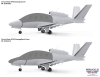 Silver Sunbrella Cirrus SF-50 Vision Jet canopy and nose cover with engine, prop, wing, and empennage protection installed outdoors. - Image 3 of 0