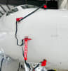 Gulfstream G150 Tri-Fold Ring and Bikini Style Engine Covers, Heat Resistant Pitot Tube Covers, Engine Plugs, and Cockpit Heatshields. - Image 4 of 0