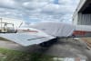Custom-fit Piper PA-23 Aztec aircraft covers installed, protecting the canopy, fuselage, engine, wings, and tail from sun, weather, and debris. - Image 4 of 0