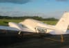 Custom Silver Acrylic Sunbrella canopy and fuselage cover on a Piper PA-30/39 Twin Comanche, protecting windshield, windows, and nose. - Image 5 of 0