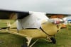 Piper J-4 Cub Coupe equipped with custom Silver Acrylic Sunbrella canopy, engine, propeller, wing, and tail covers. - Image 3 of 0