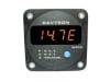 Davtron M303 aircraft gauge displaying outside air temperature and voltage, ensuring precise flight and avionics data. - Image 1 of 0