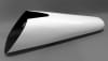Knots2U Beechcraft aircraft tips, fins, and fairings, FAA/PMA approved, fiberglass and ABS, white primer, ready for painting and installation. - Image 5 of 0