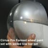 AeroTect computer-cut polyurethane paint protection film applied on Cirrus aircraft surface, protecting against chips, erosion, and yellowing. - Image 2 of 0