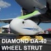 AeroTect polyurethane radome boot and paint protection film applied to Diamond aircraft surfaces, protecting from erosion and paint damage. - Image 3 of 0