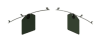 Rosen Monorail Sunvisor for Learjet aircraft featuring chrome monorail, optical lens, UV protection, glare reduction, and full 360-degree swivel. - Image 3 of 0