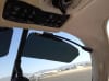 Rosen 3rd axis visor system for Mooney with optical lens, UV protection, glare reduction, and additional downward pivot for improved sun coverage. - Image 3 of 0
