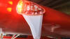 uAvionix skyBeacon wingtip ADS-B OUT unit with integrated WAAS GPS and LED nav/strobe light installed on aircraft. - Image 2 of 0