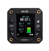 uAvionix AV-20 2-inch cockpit instrument with customizable 12-in-1 digital display, FAA-approved as a certified clock replacement. - Image 1 of 0