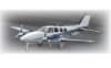 Beechcraft Twin aircraft fitted with Micro AeroDynamics vortex generators for enhanced control, stability, and short-field performance. - Image 2 of 0