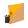 3/16"-Thick - 12" x 12"  - Transparrent Orange Plexiglass Acrylic Sheet Cast #2422 - Image 3 of 0