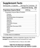 Fibrenza 60 Capsules systemic enzyme supplement bottle by HCP Formulas - Image 3 of 0