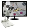 Aven SPZHT-135-258-512 - Microscopio Trinocular Con Zoom Estéreo SPZHT-135 [21x - 135x] Con Mighty Cam Pro En Soporte PLED - Image 1 of 0