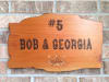 Wood RV Camp Name Camp Sign - Image 1 of 0