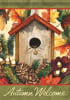 Autumn Birdhouse Garden Flag - Image 2 of 0