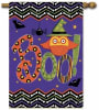 Owl Boo Decorative House Flag - Image 1 of 0